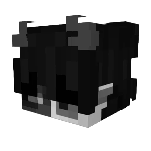_Arkios_ Minecraft avatar head, 3D render