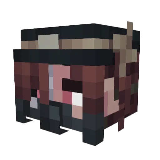 _Arn0__ Minecraft avatar head, 3D render