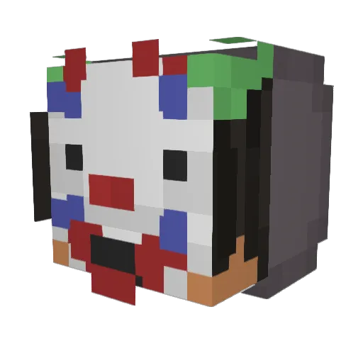 _Arthritis_ Minecraft avatar head, 3D render