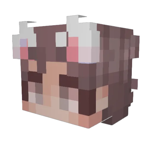 _Artimex_ Minecraft avatar head, 3D render