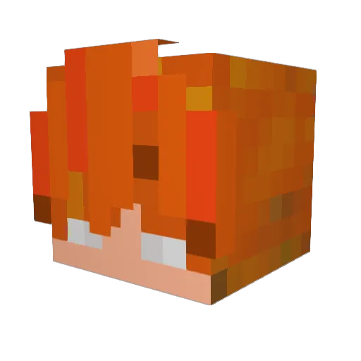 Minecraft-Avatar von _Arys: Kopf als 3D-Render