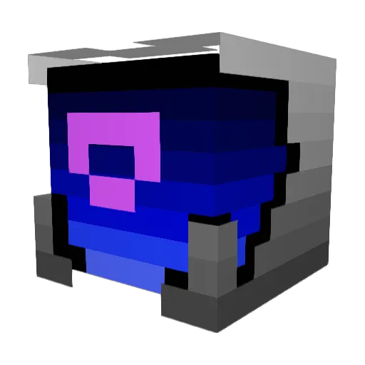 _Ashtar_ Minecraft avatar head, 3D render