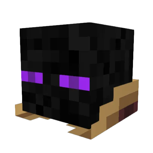 _Ashulcay Minecraft avatar head, 3D render