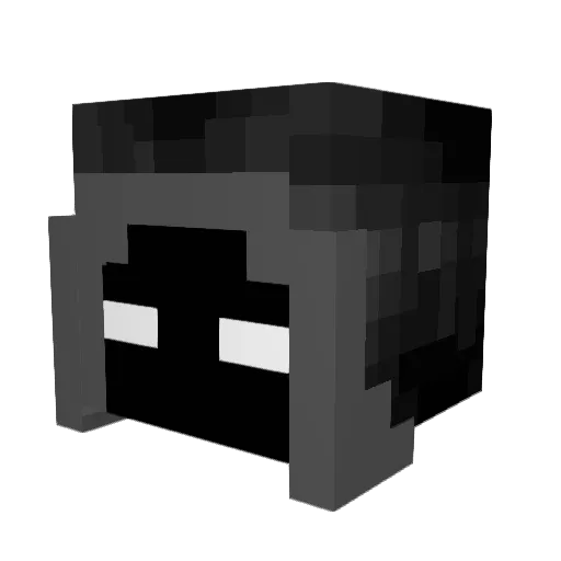 _Astral_ Minecraft avatar head, 3D render