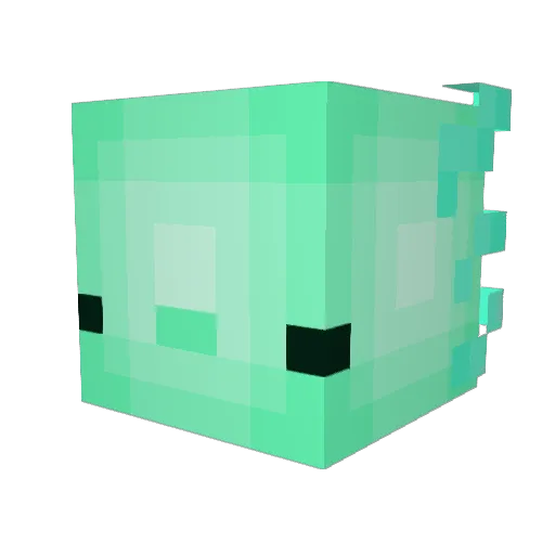 _Astrid1 Minecraft avatar head, 3D render