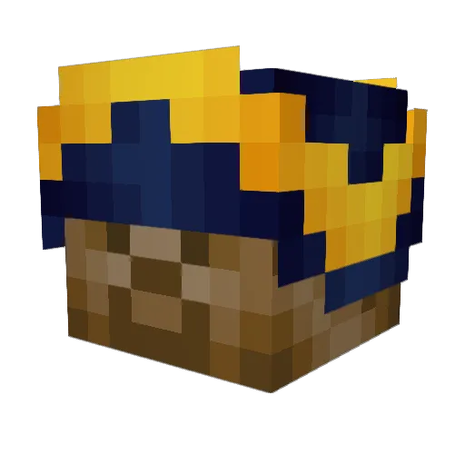 _Atlas_111 Minecraft avatar head, 3D render
