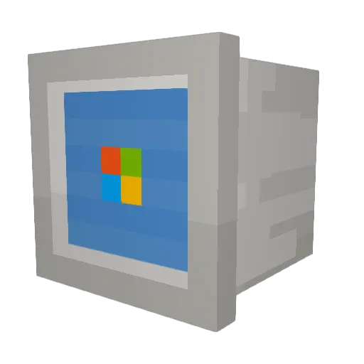_Atrum_ Minecraft avatar head, 3D render