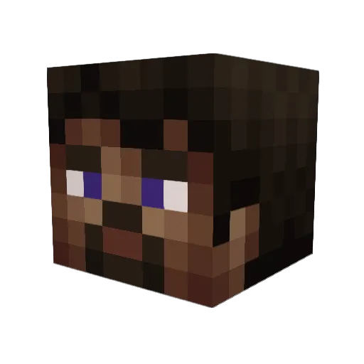 _Aurex_ Minecraft avatar head, 3D render