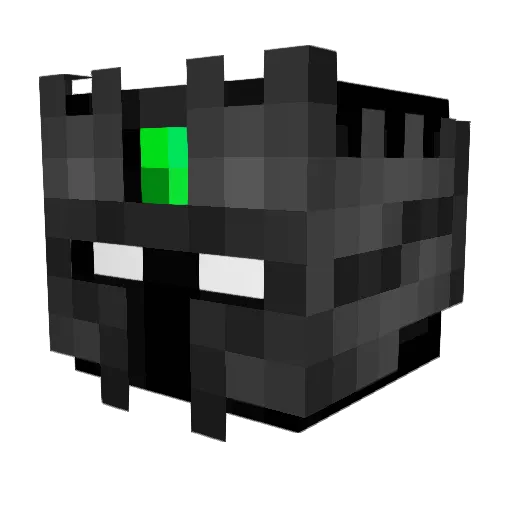 _Axelito_ Minecraft avatar head, 3D render