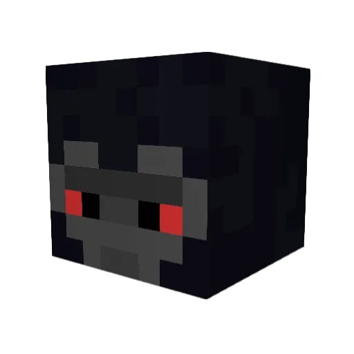 _Axxor_ Minecraft avatar head, 3D render