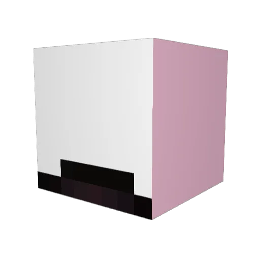 _AzureS_ Minecraft avatar head, 3D render