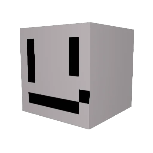 _BANABNOWIEC_ Minecraft avatar head, 3D render