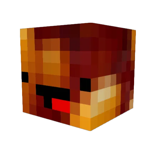 _BILLYGOATGAMER_ Minecraft avatar head, 3D render