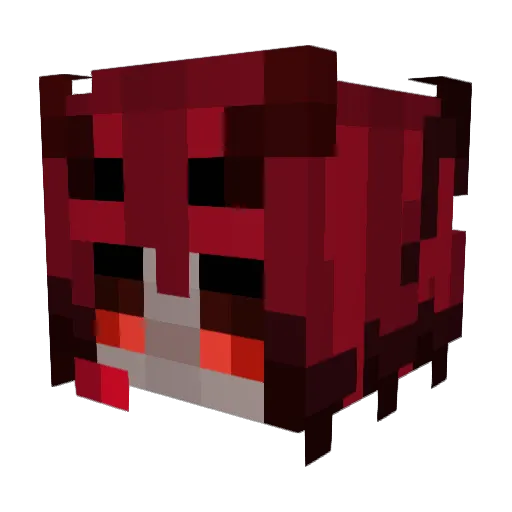 _BIRE Minecraft avatar head, 3D render