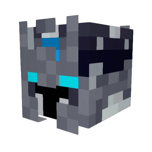 _BISMARK_ Minecraft avatar head, 3D render