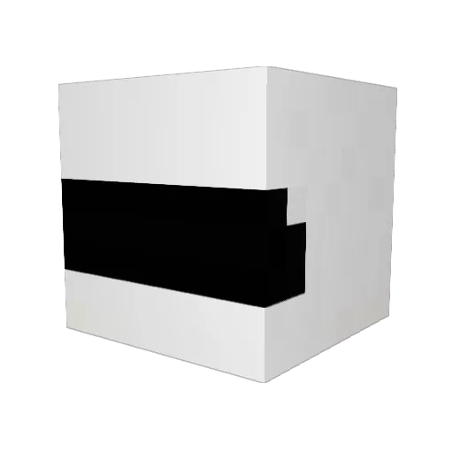 _BLAZE_BOY_ Minecraft avatar head, 3D render