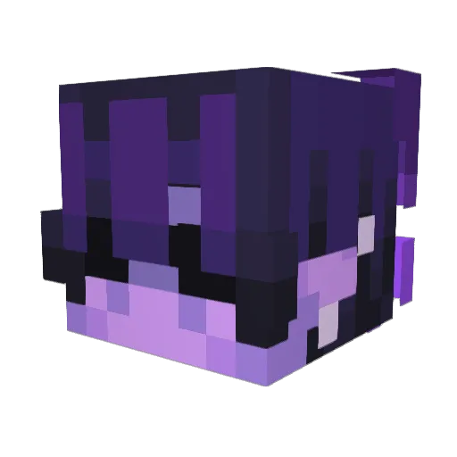 _BUZZ_SAW_ Minecraft avatar head, 3D render