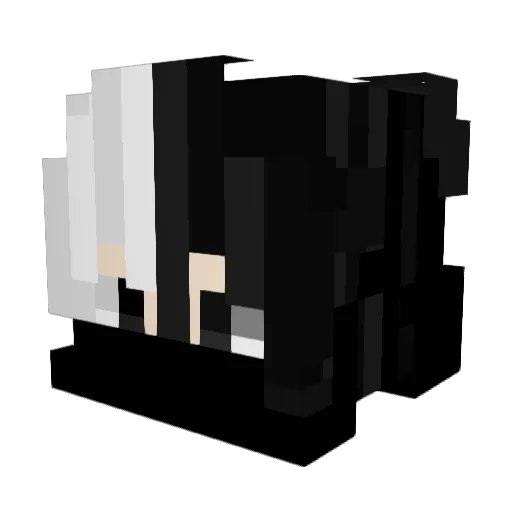 _B__P__1___A Minecraft avatar head, 3D render