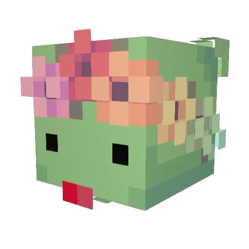 _BadCompany Minecraft avatar head, 3D render