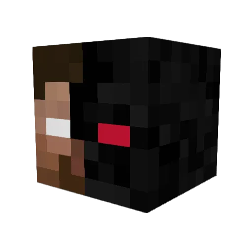 _Badboy22 Minecraft avatar head, 3D render