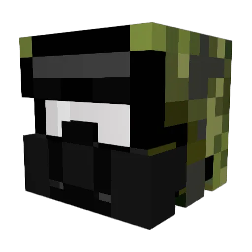 _BalkanBest_ Minecraft avatar head, 3D render