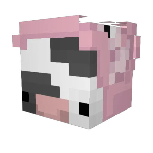 _BarackOllama Minecraft avatar head, 3D render