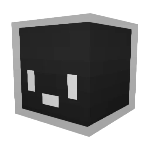 _Beag Minecraft avatar head, 3D render