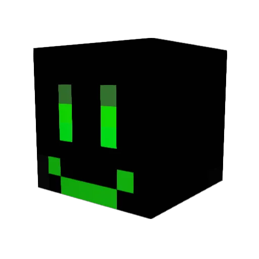 _Bioxys Minecraft avatar head, 3D render
