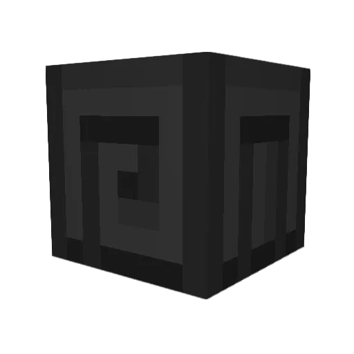 _Birb Minecraft avatar head, 3D render
