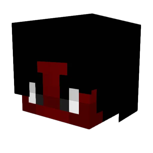 _Blahh1_ Minecraft avatar head, 3D render