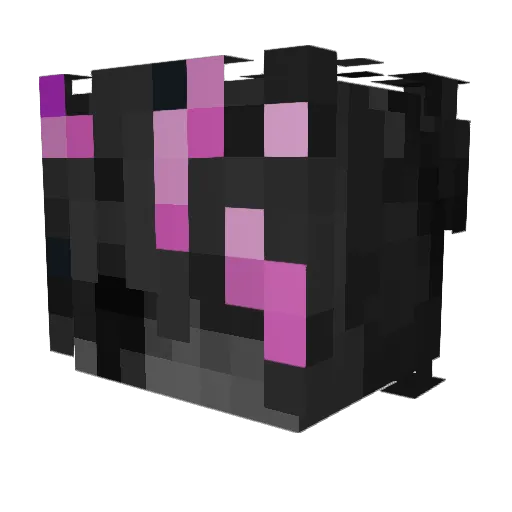 _Blo0p_ Minecraft avatar head, 3D render