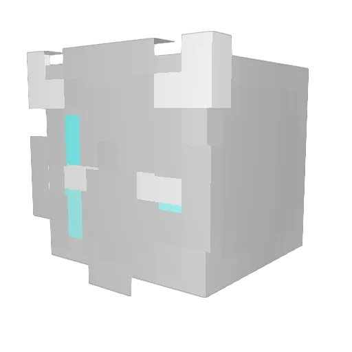 _BoTPoseidonOf_ Minecraft avatar head, 3D render
