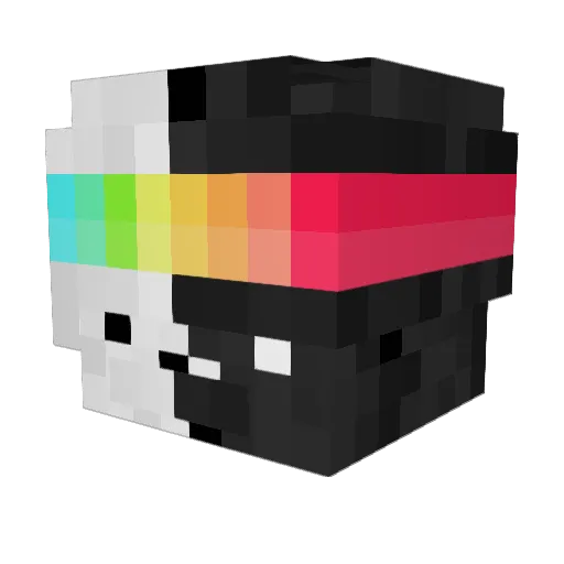 _BollWeevil_ Minecraft avatar head, 3D render