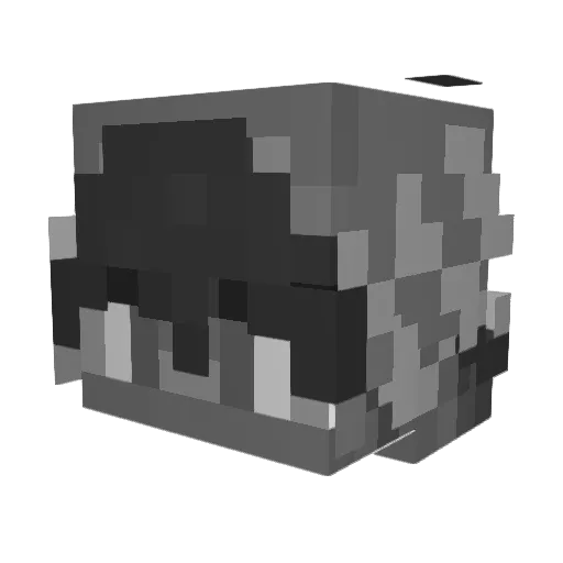 _Braks Minecraft avatar head, 3D render