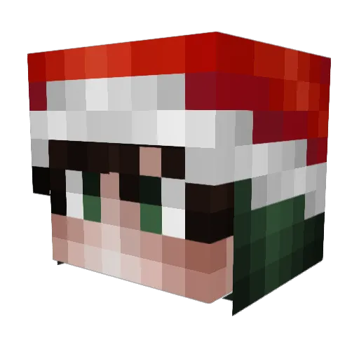 _Breeze_ Minecraft avatar head, 3D render