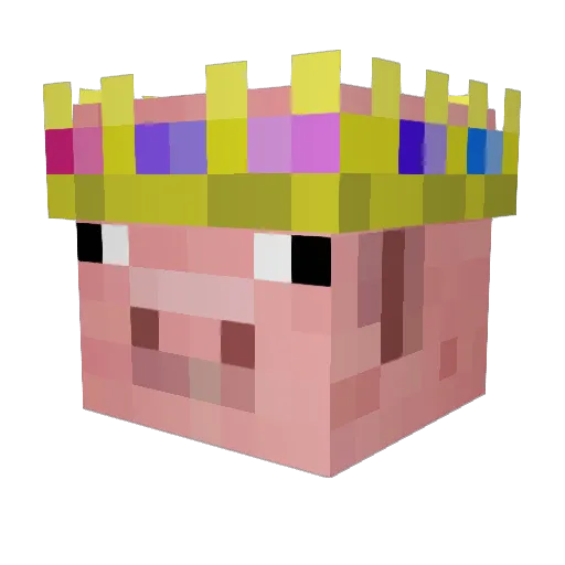 _BrenoLord_ Minecraft avatar head, 3D render