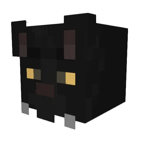 _Bright_Eyes_ Minecraft avatar head, 3D render