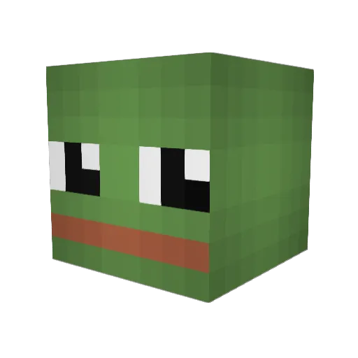 _Bryze_ Minecraft avatar head, 3D render