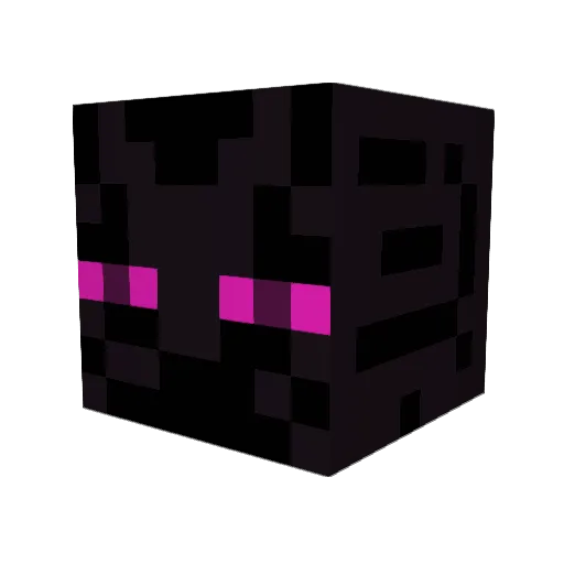 _Buchta_ Minecraft avatar head, 3D render