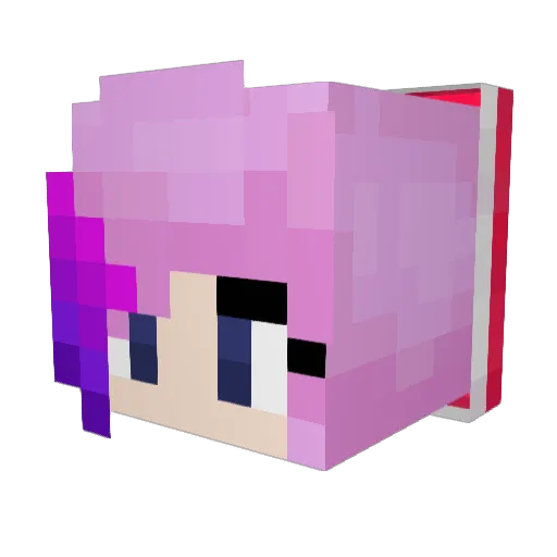 _Bugs_Bunny_ Minecraft avatar head, 3D render