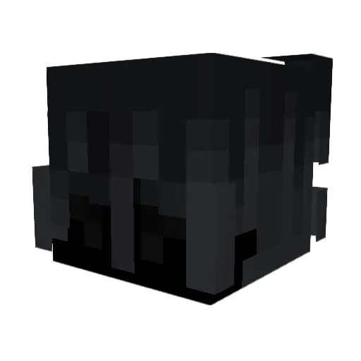 _Bull_Dog Minecraft avatar head, 3D render