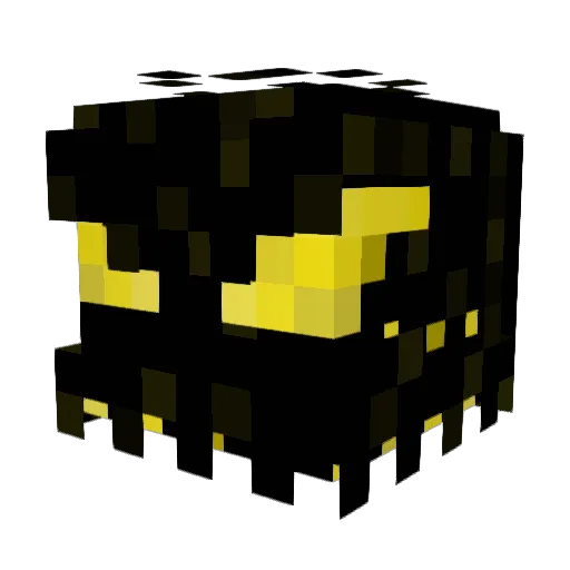 _Bumblebee_678 Minecraft avatar head, 3D render