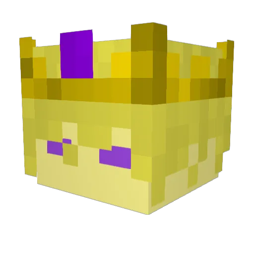 _ByReality Minecraft avatar head, 3D render