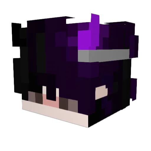 _ByeL_ Minecraft avatar head, 3D render
