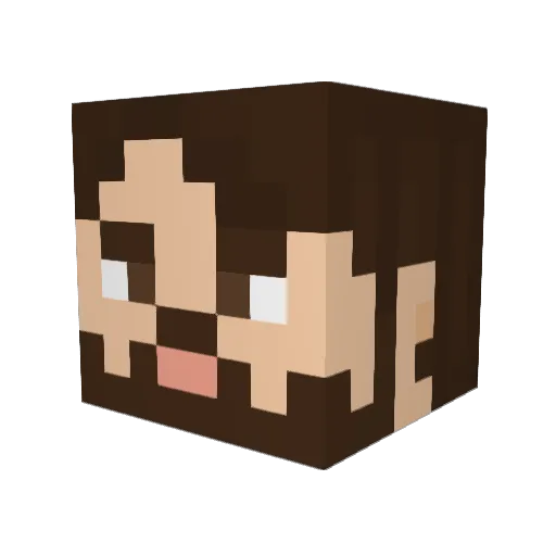 _CAPORAL_ Minecraft avatar head, 3D render