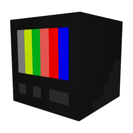 _CLICK_ Minecraft avatar head, 3D render