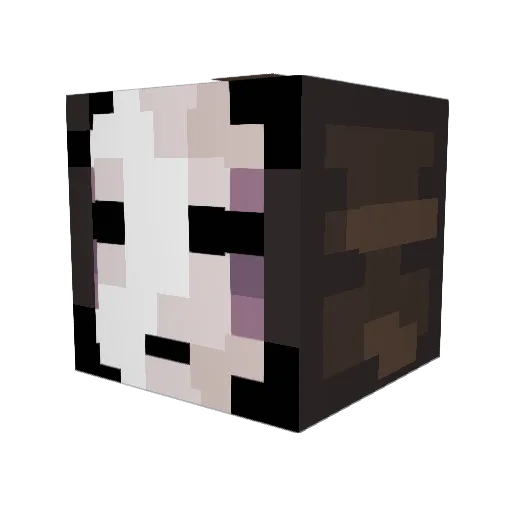 _COCOTEK_ Minecraft avatar head, 3D render
