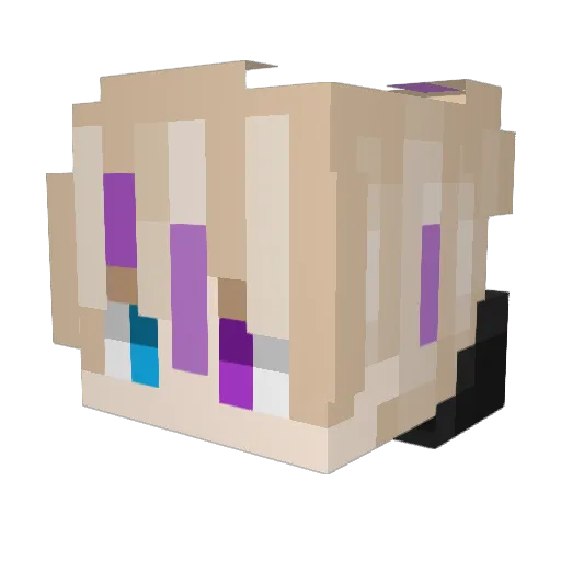 _CYTRYNIAK_ Minecraft avatar head, 3D render