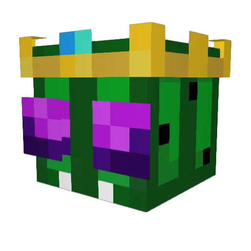 _Cactyss Minecraft avatar head, 3D render