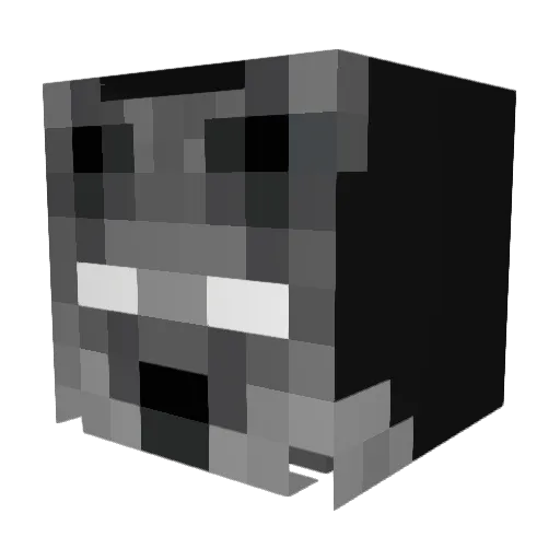 _CanWeBeFriends_ Minecraft avatar head, 3D render